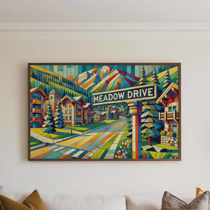 Meadow Drive Print Scenic - Vail, Colorado, USA