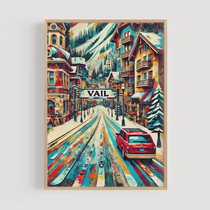 Vail Wall Art - Vail, Colorado, USA