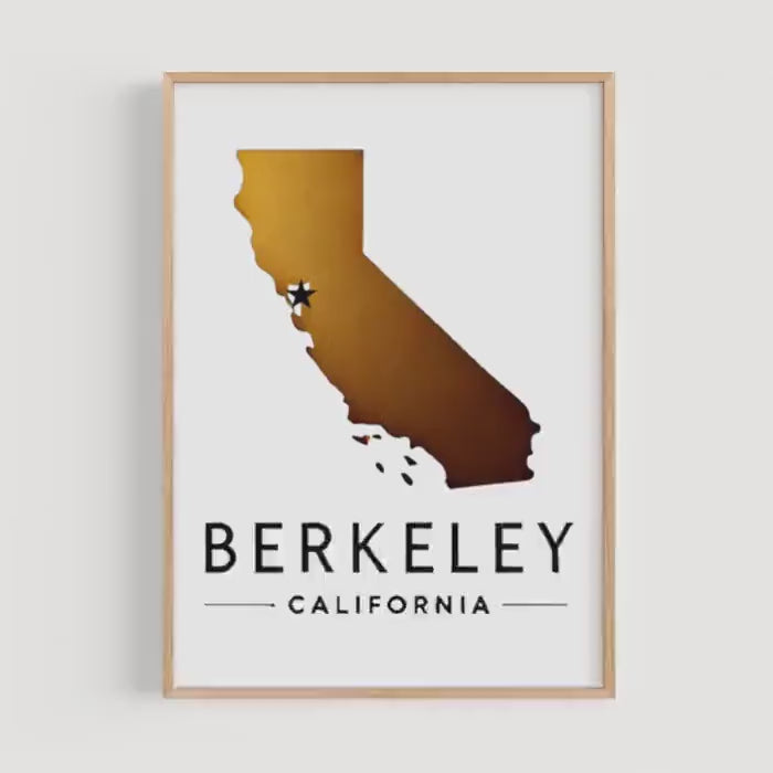 Berkeley Print Decor - Berkeley, California, USA