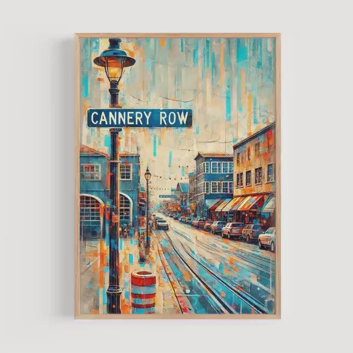 Cannery Row Print Coastal - Monterey, California, USA