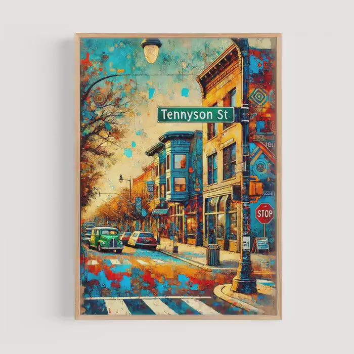 Tennyson St Wall Art - Denver, Colorado, USA