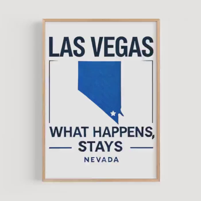 Las Vegas Wall Art Modern - Las Vegas, Nevada, USA