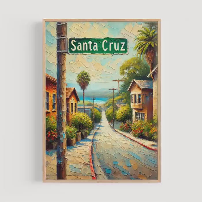 Santa Cruz Wall Art Coastal - Santa Cruz, California, USA