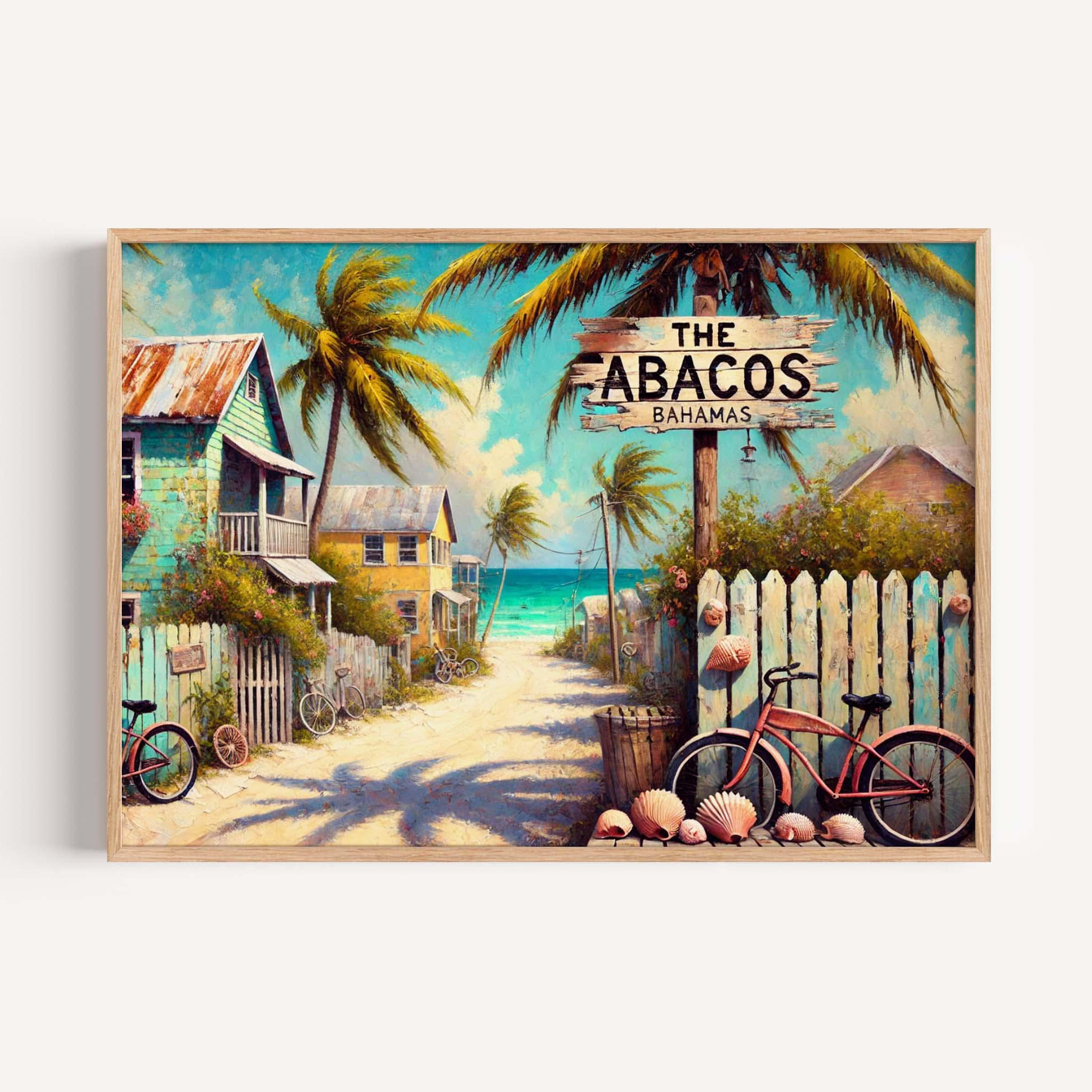 Abacos Wall Art Print – Bahamas, Caribbean