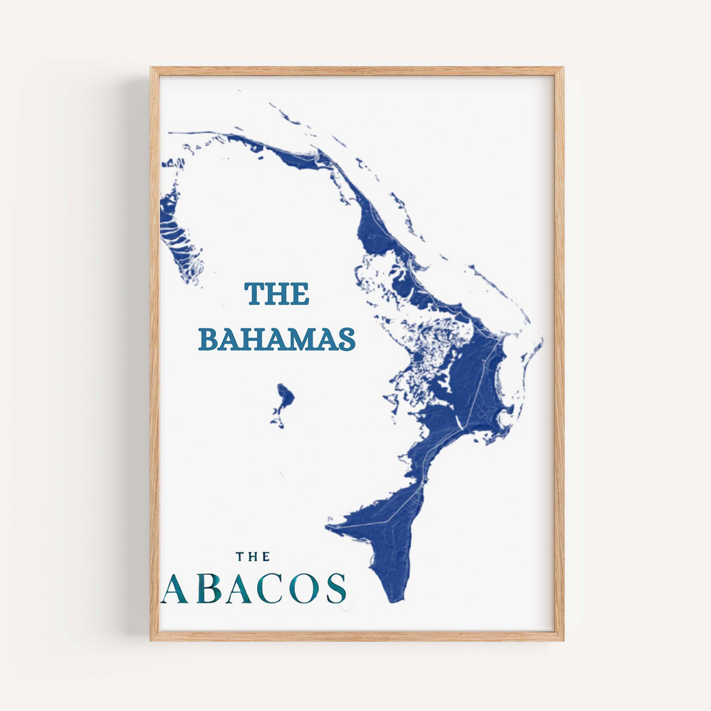 Abacos Wall Art Print – Bahamas, Caribbean